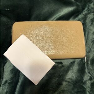 Celine Leather Zip Wallet